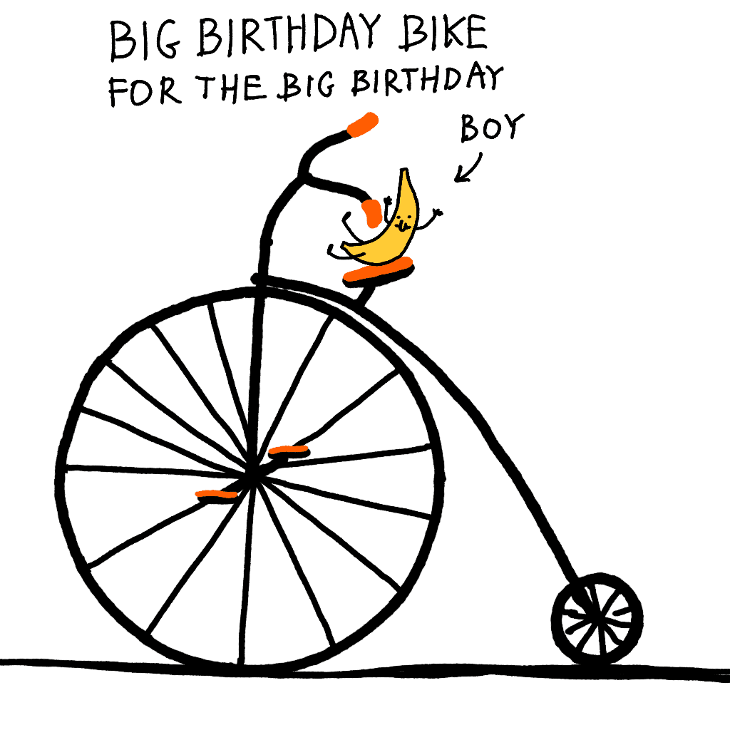 Big birthday boy